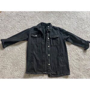 H&M Divided Black Utility Jacket  Women’s XS